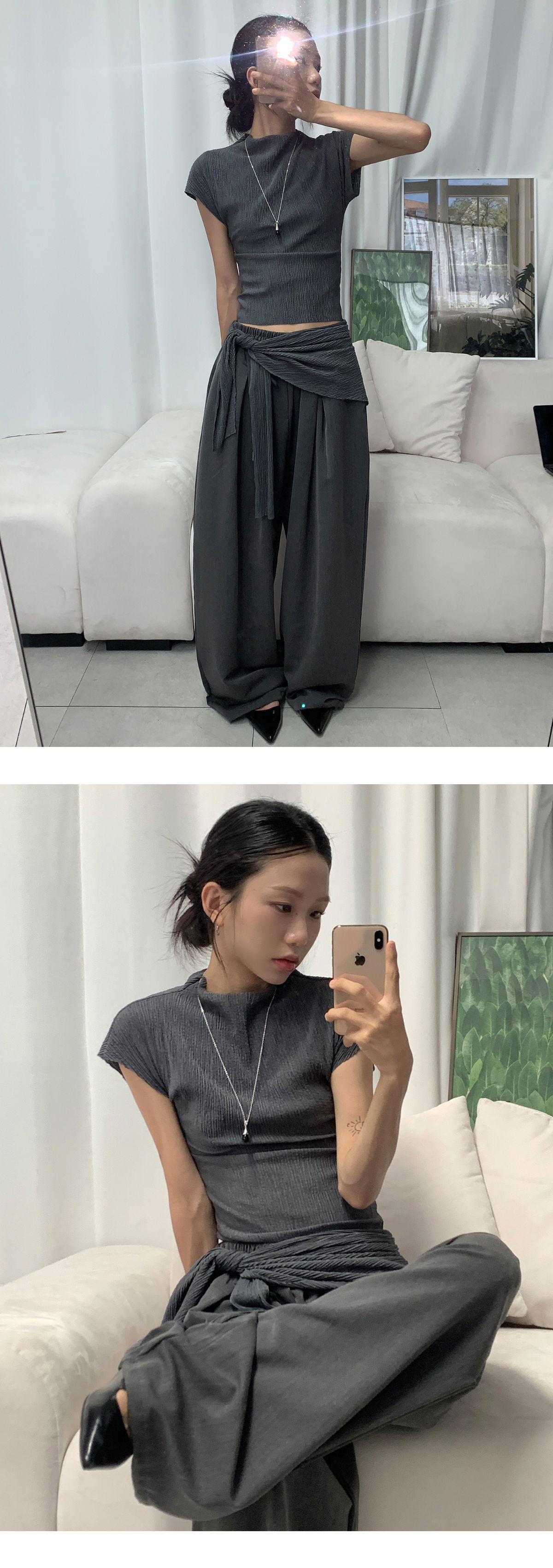 바지 모델 착용 이미지-S1L13