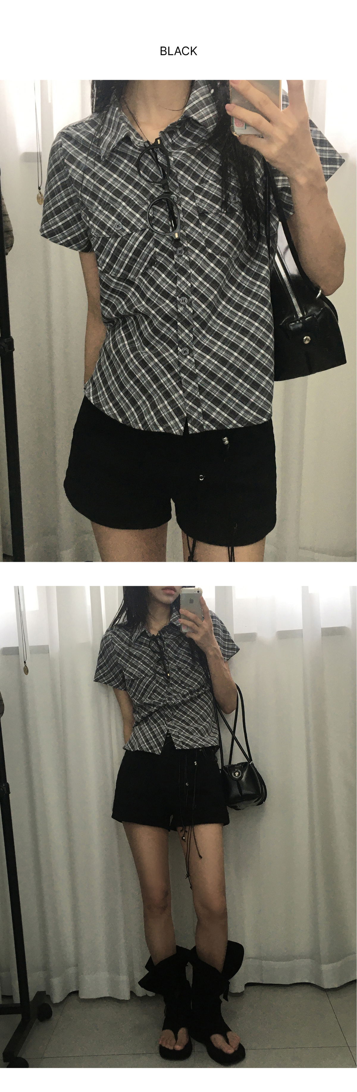 미니 스커트 모델 착용 이미지-S3L13