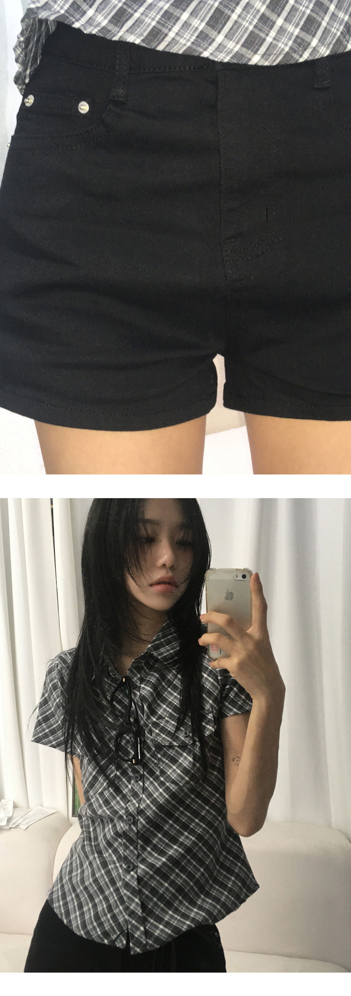 미니 스커트 모델 착용 이미지-S3L7