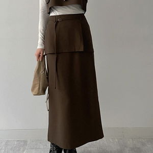 바네스 스트랩 롱 스커트 (3C)