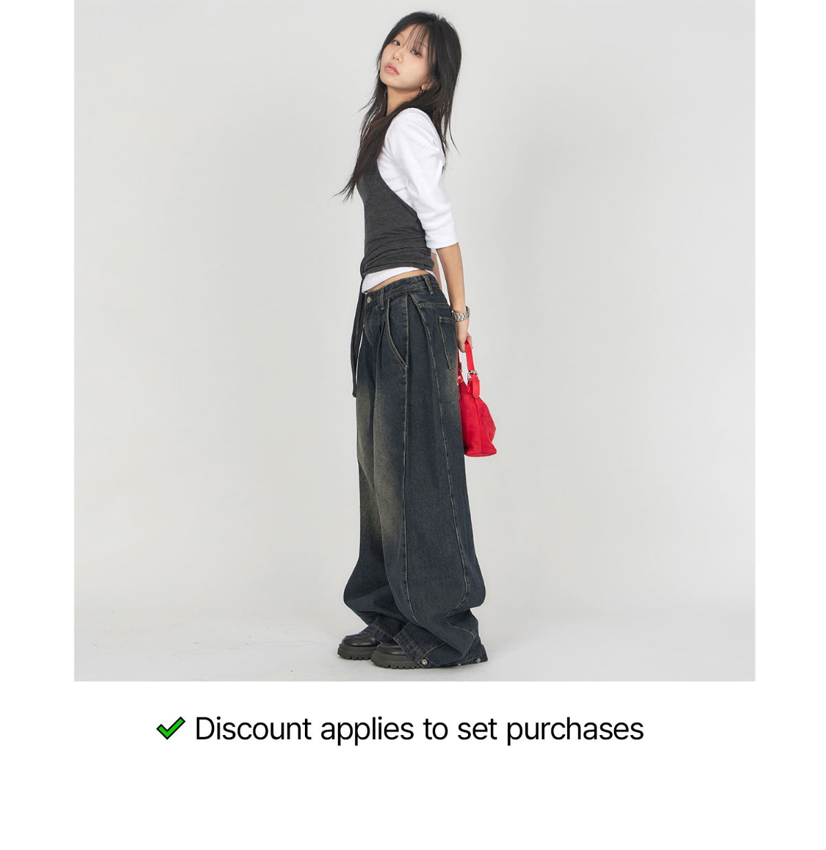 카디건 모델 착용 이미지-S1L14