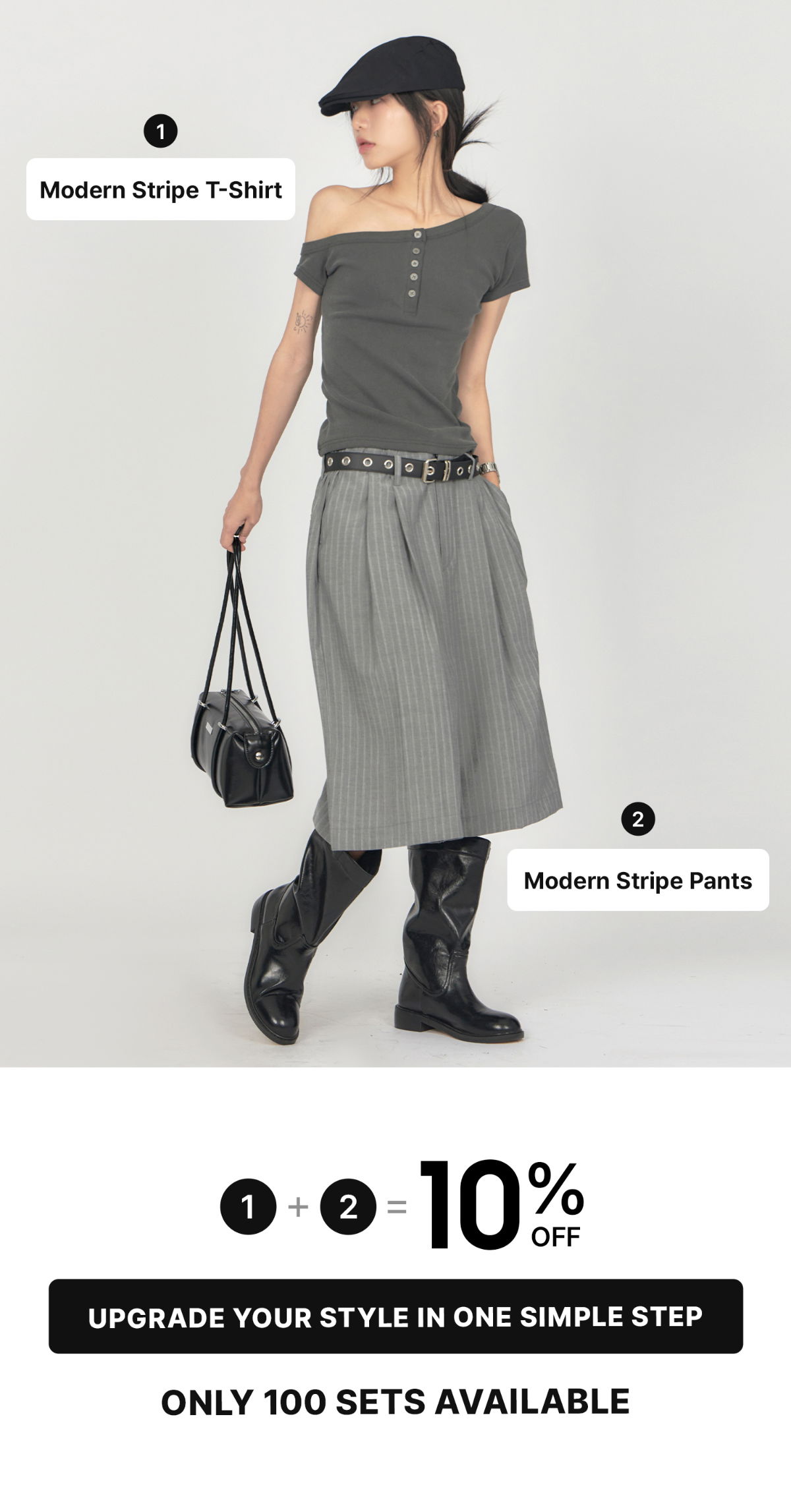 반바지 모델 착용 이미지-S1L23