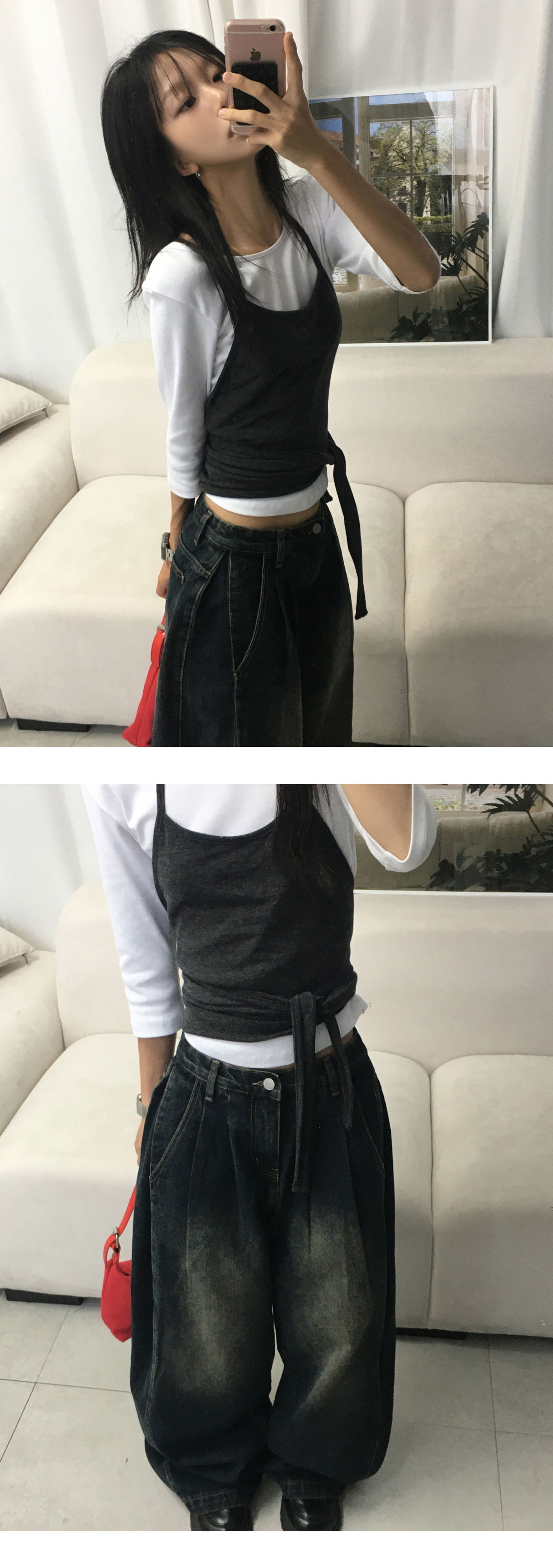 바지 모델 착용 이미지-S1L15