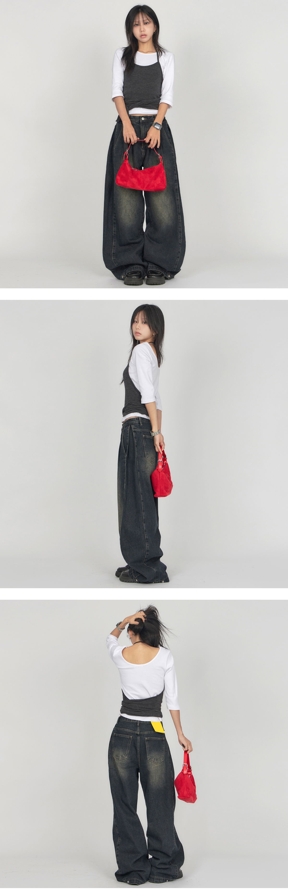 바지 모델 착용 이미지-S1L17
