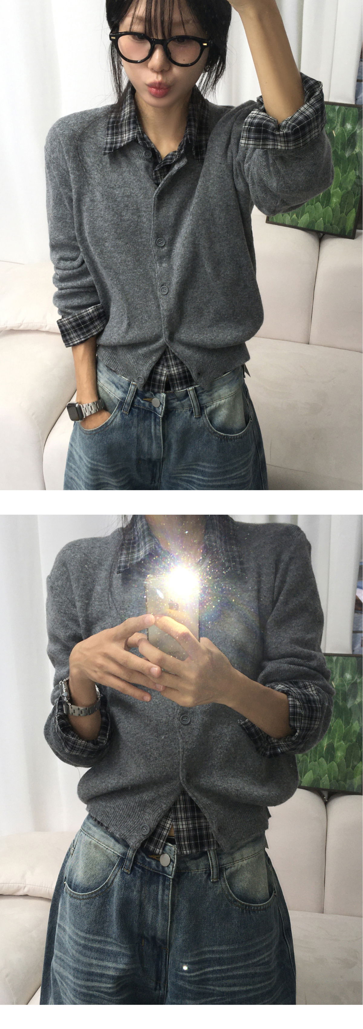 재킷 모델 착용 이미지-S1L7