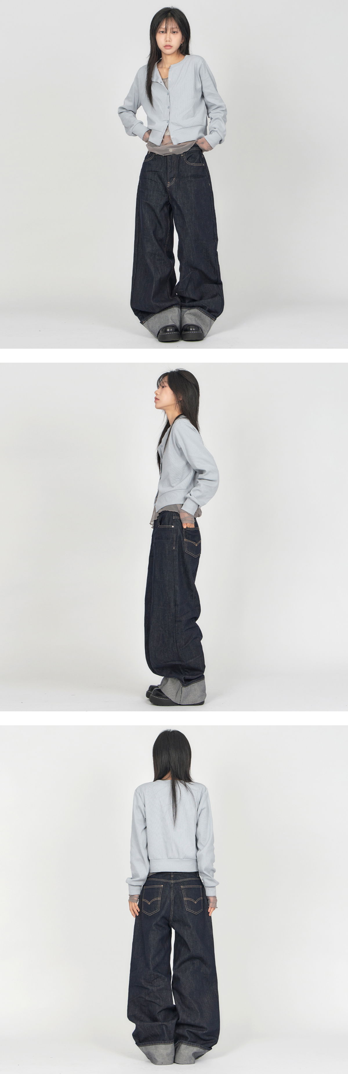 바지 모델 착용 이미지-S3L16