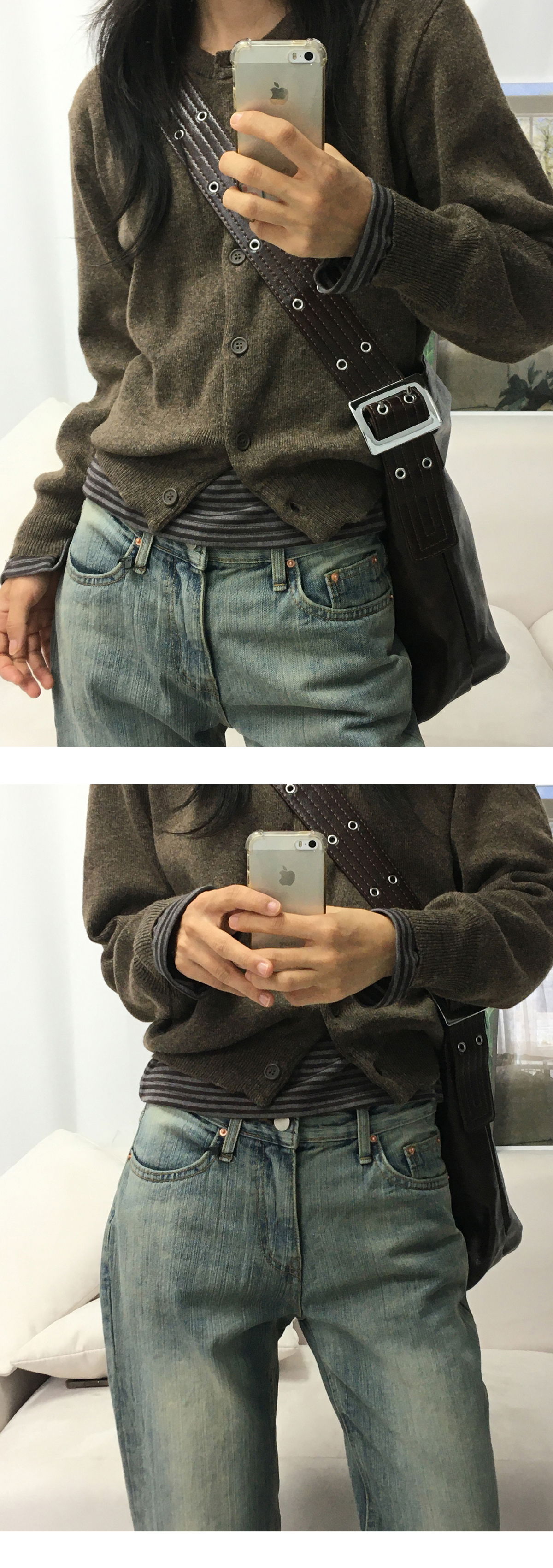 바지 모델 착용 이미지-S1L12