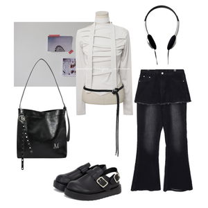 숄더백,스커트,일상,가방,스커트팬츠,직장인,코디 코디