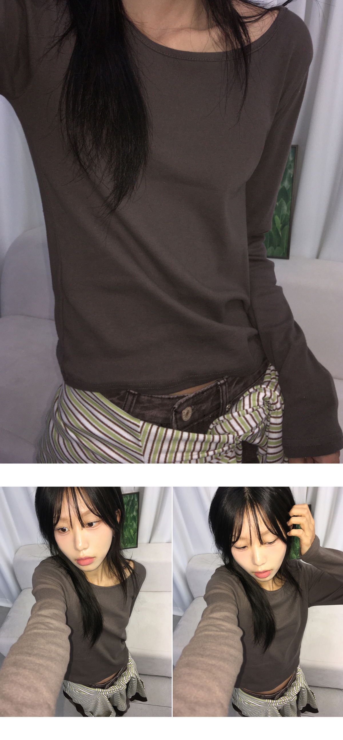 재킷 모델 착용 이미지-S1L22