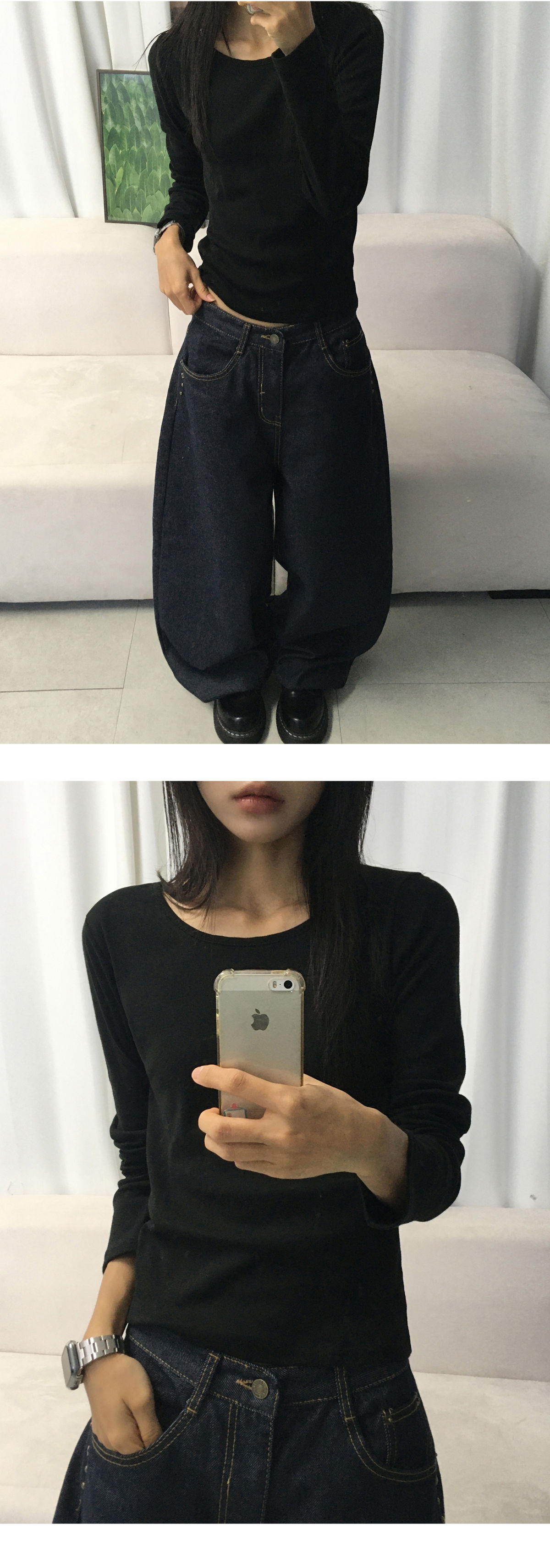 재킷 모델 착용 이미지-S1L12