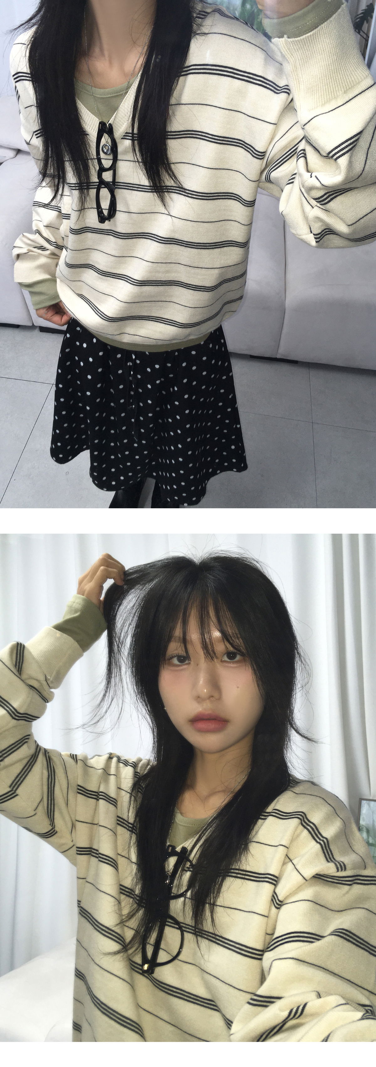 재킷 모델 착용 이미지-S1L27