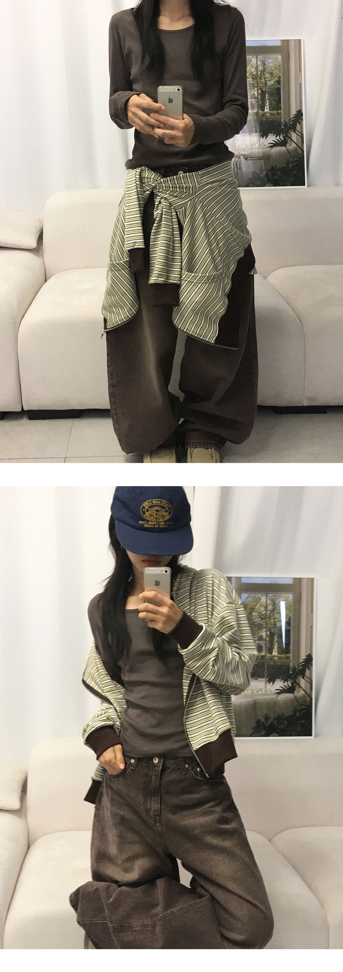 재킷 모델 착용 이미지-S1L21