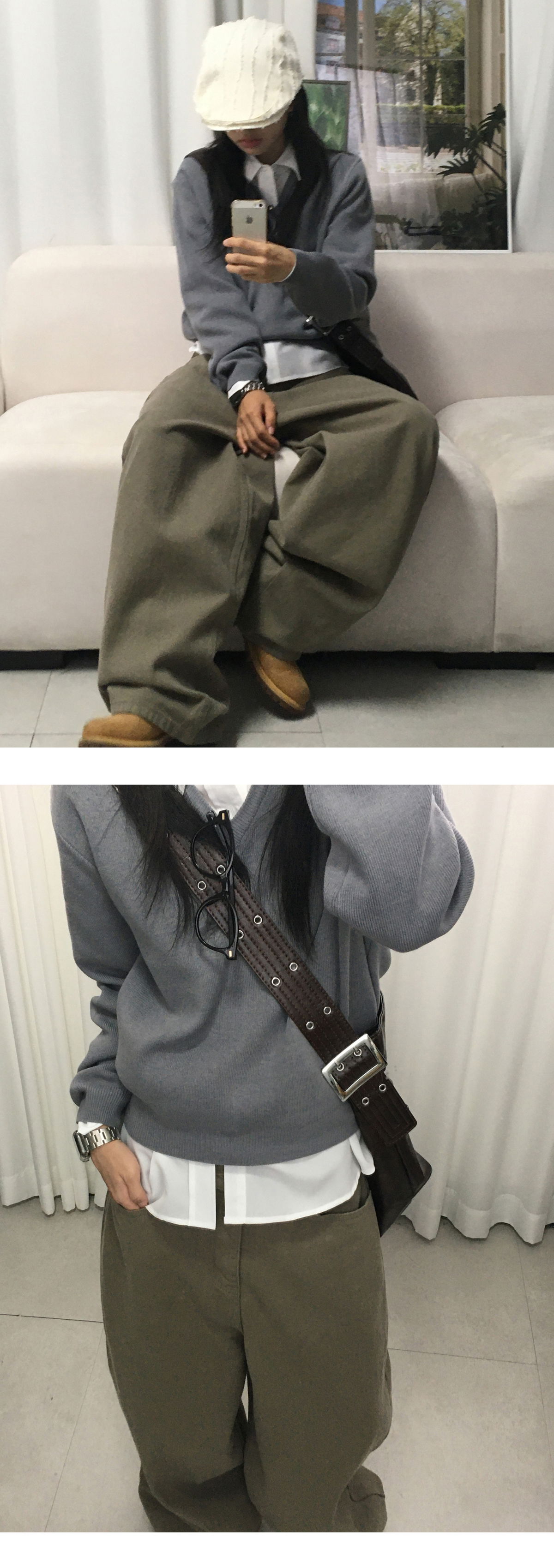 재킷 모델 착용 이미지-S1L7