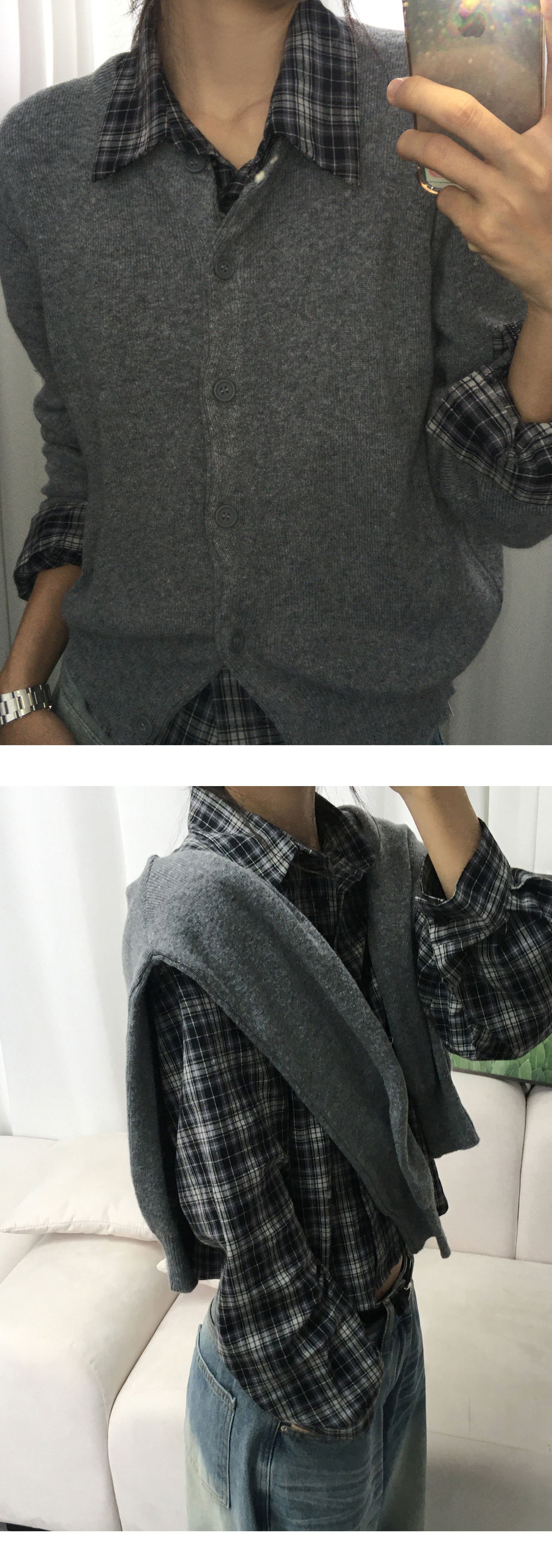 재킷 모델 착용 이미지-S1L7