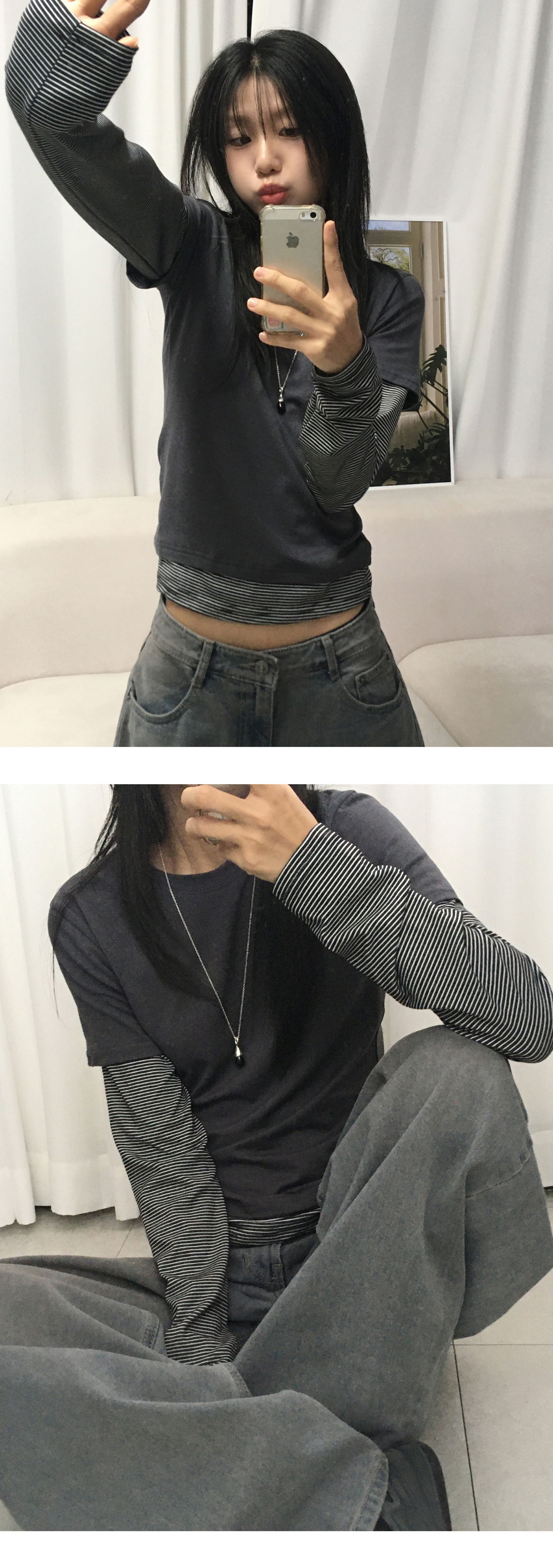 재킷 모델 착용 이미지-S1L9