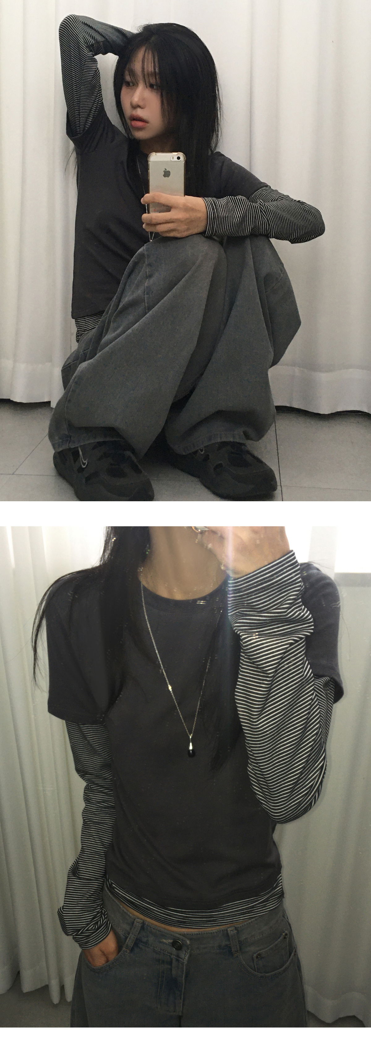 재킷 모델 착용 이미지-S1L8