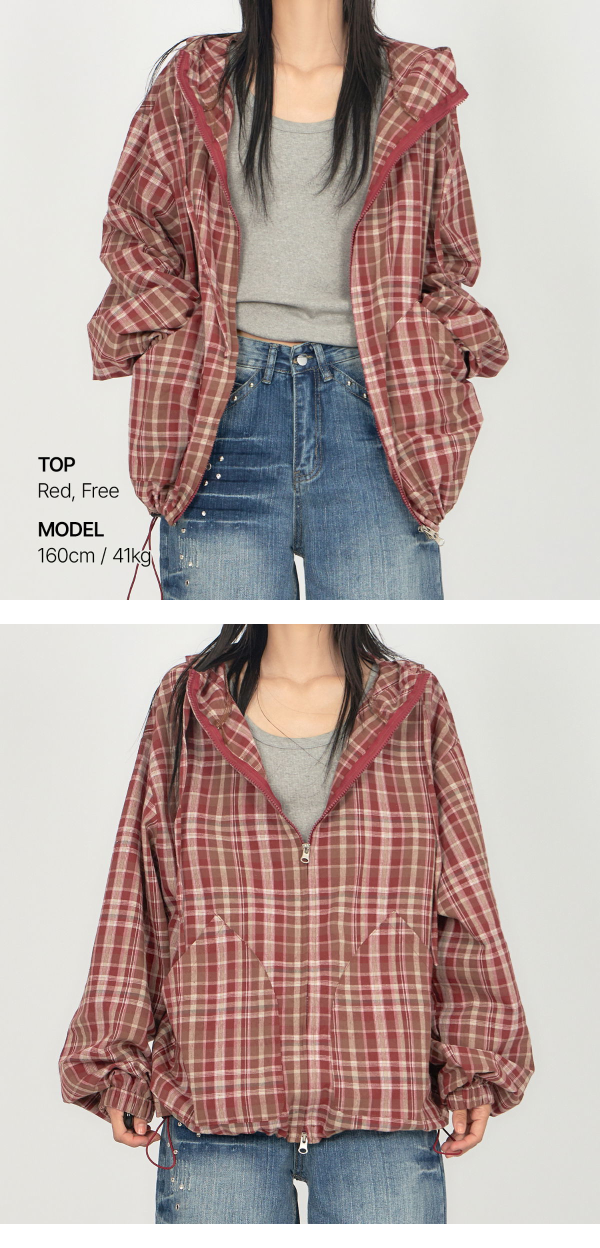 재킷 모델 착용 이미지-S1L16