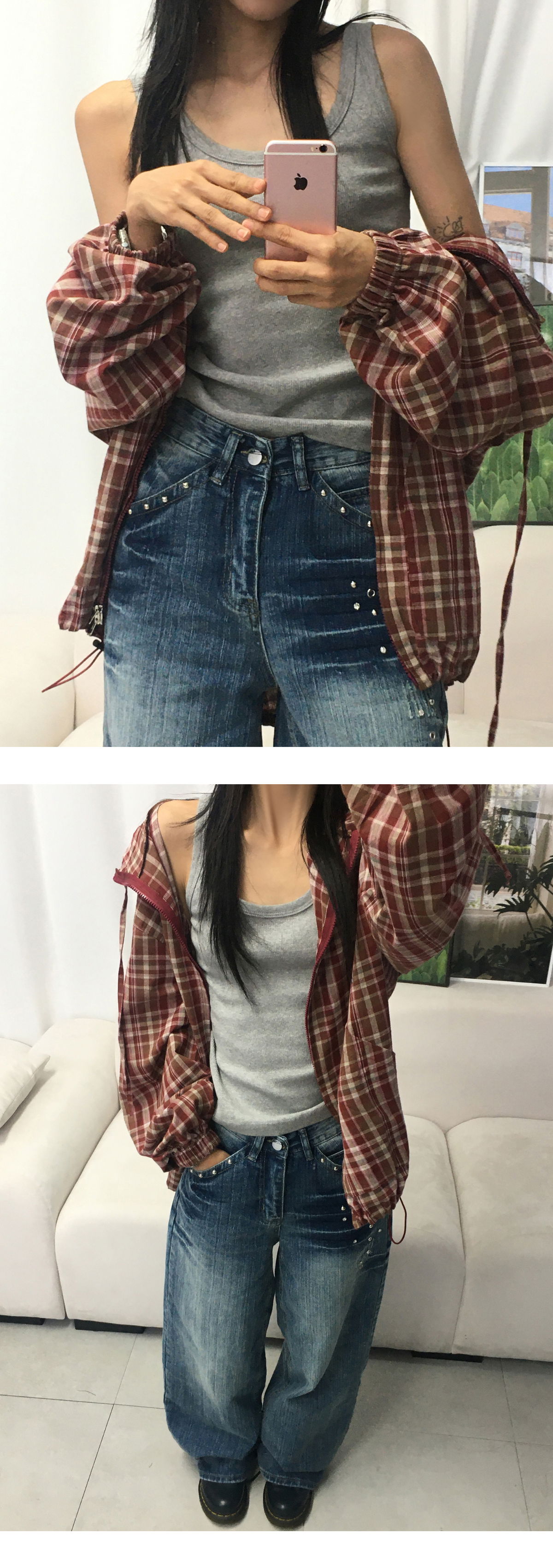 재킷 모델 착용 이미지-S1L11