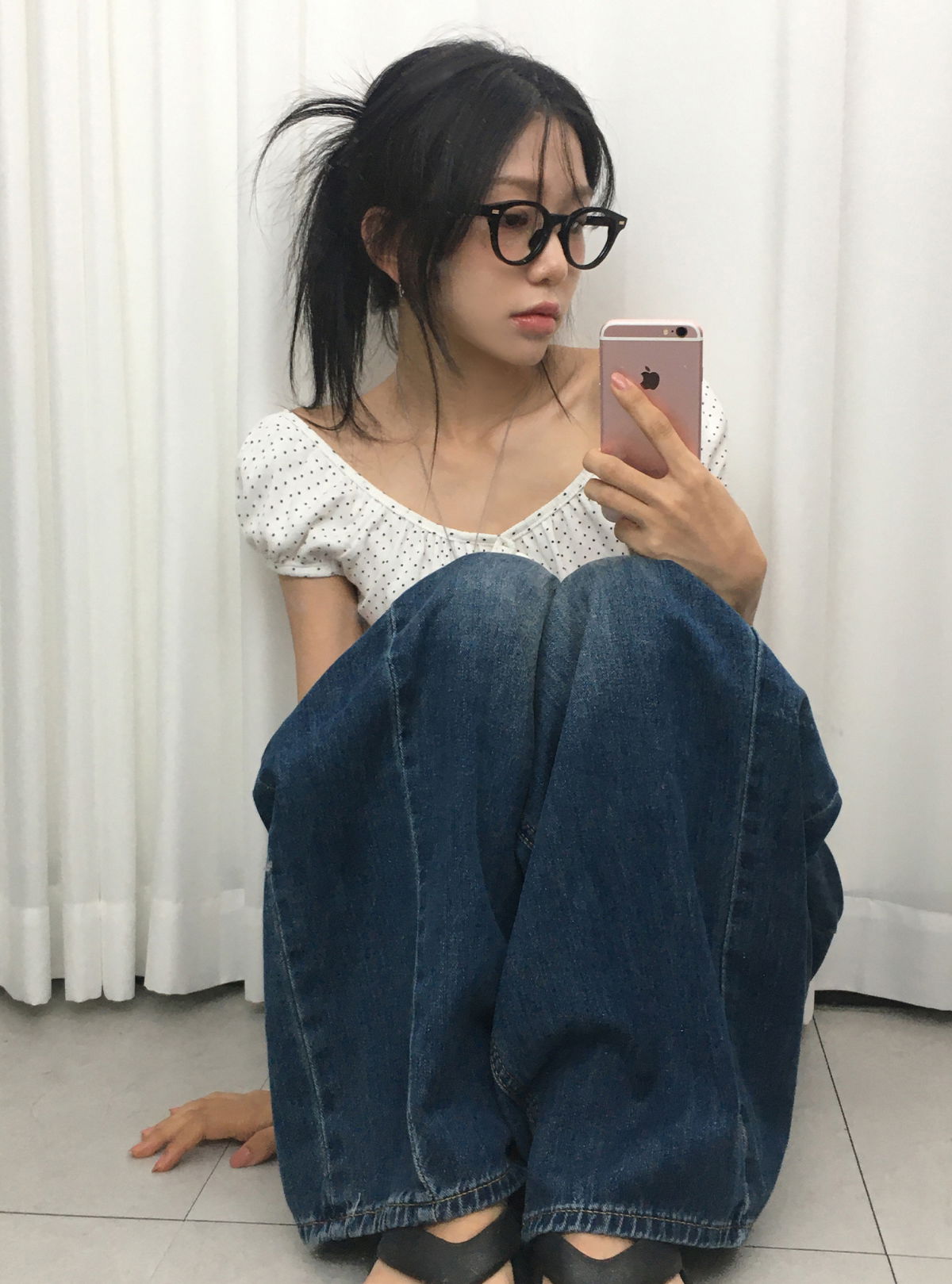 바지 모델 착용 이미지-S1L10