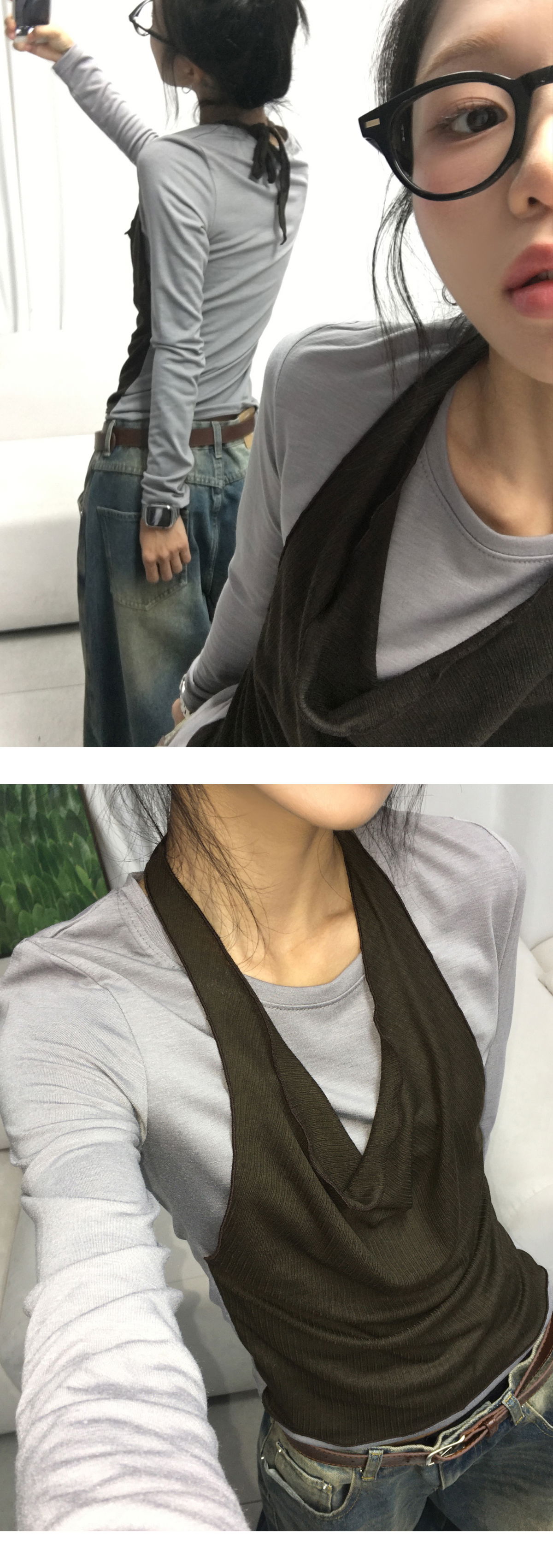 재킷 모델 착용 이미지-S1L12