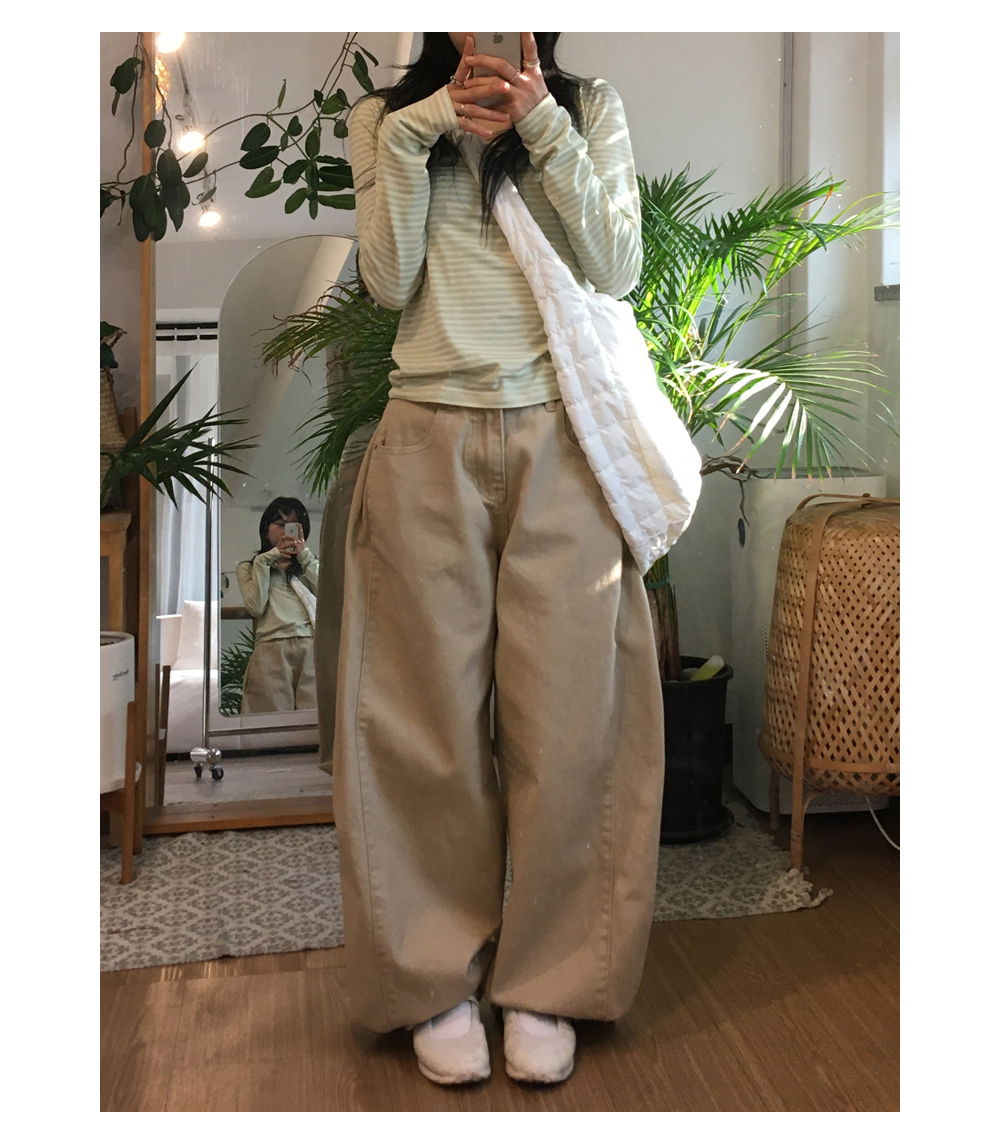 바지 모델 착용 이미지-S1L13