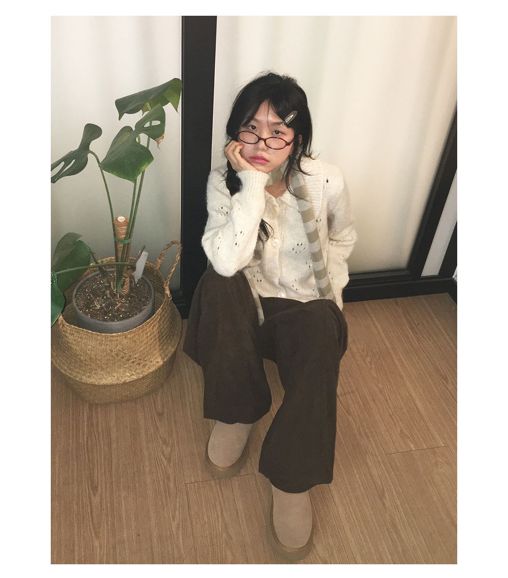 카디건 모델 착용 이미지-S1L6