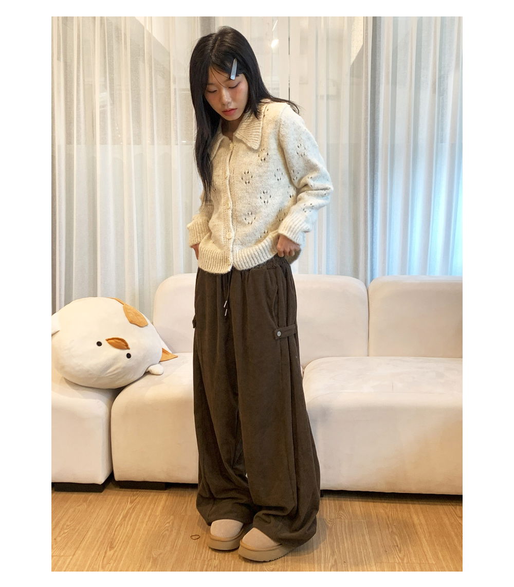 카디건 모델 착용 이미지-S1L7