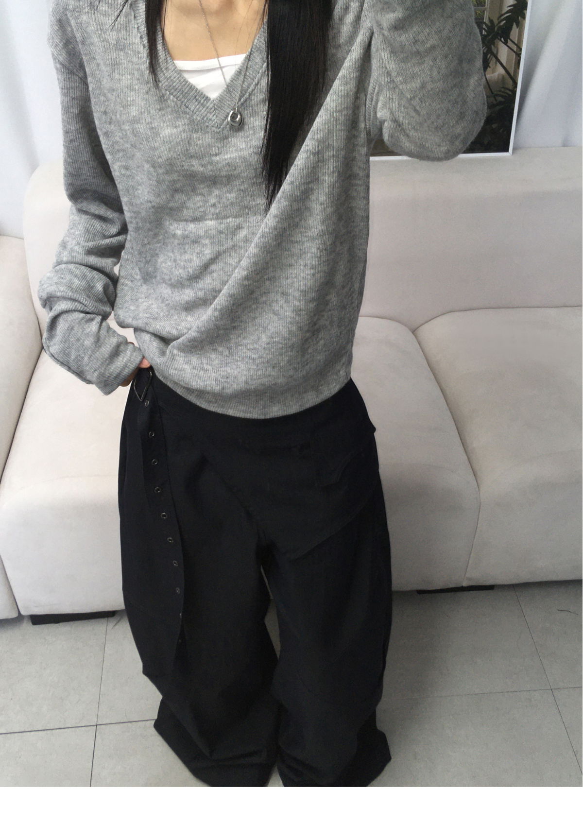 드레스 모델 착용 이미지-S1L15