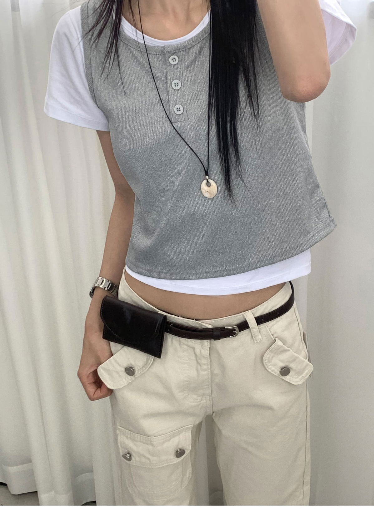 재킷 모델 착용 이미지-S1L9