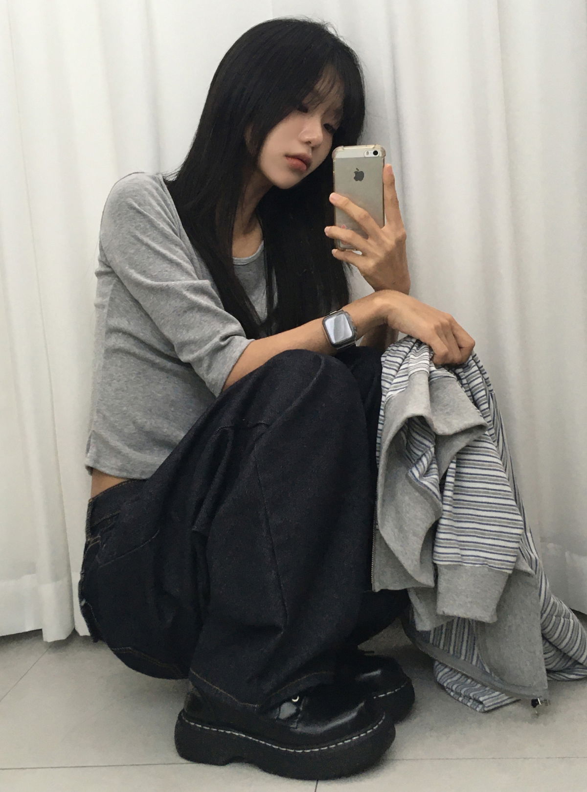 재킷 모델 착용 이미지-S1L5