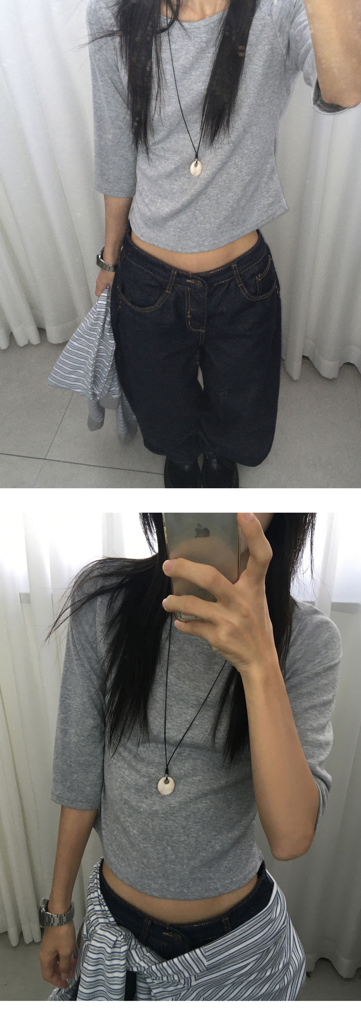 재킷 모델 착용 이미지-S1L7