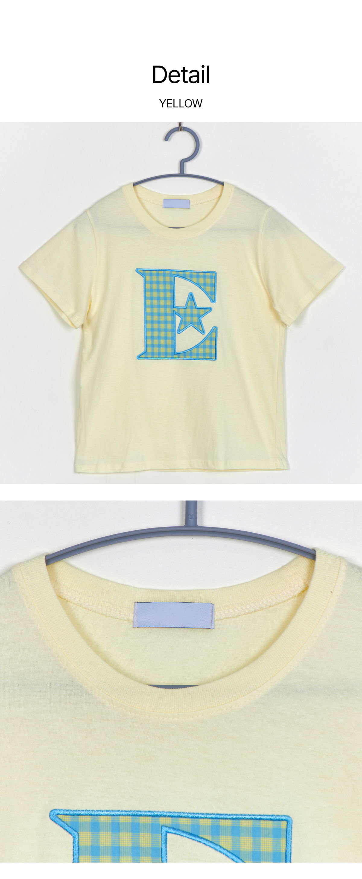 긴팔 티셔츠 아이보리 색상 이미지-S1L5