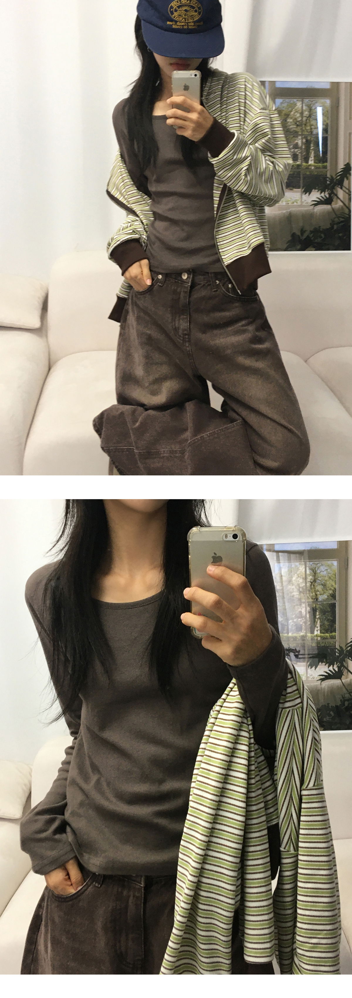 재킷 모델 착용 이미지-S1L14