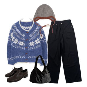 パンツ,カーディガン/ベスト,帽子 코디