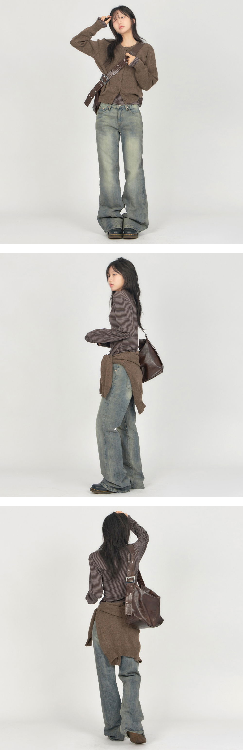 long sleeved tee model image-S1L34