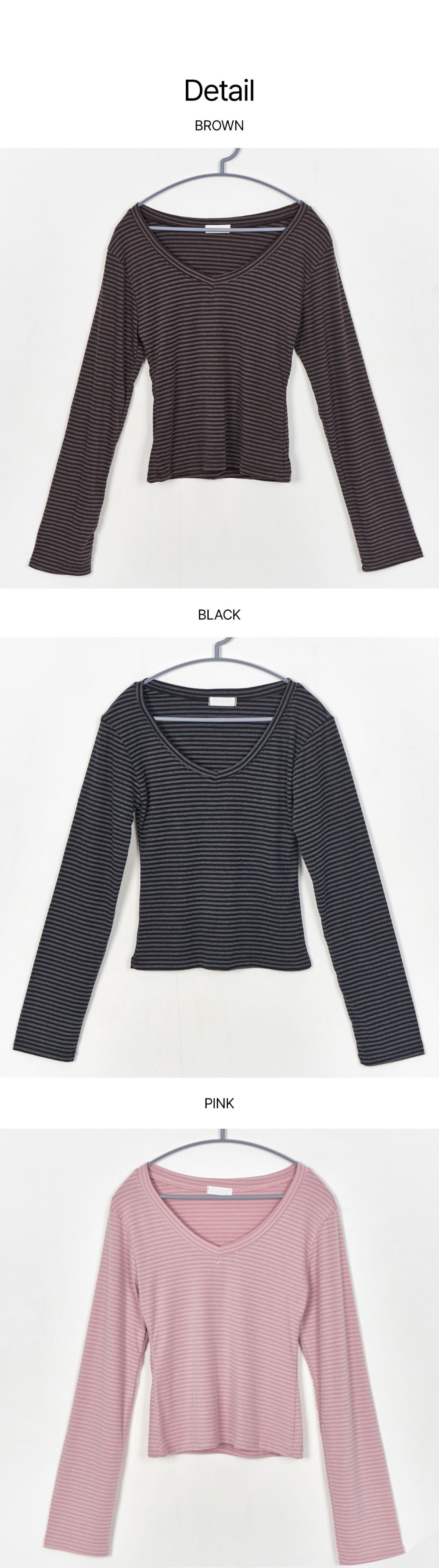 long sleeved tee charcoal color image-S1L15