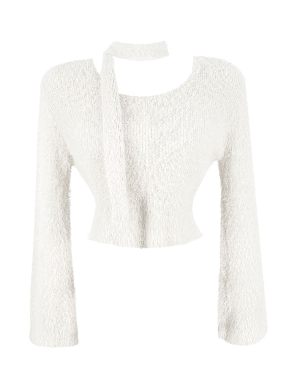 긴팔 티셔츠 화이트 색상 이미지-S1L33