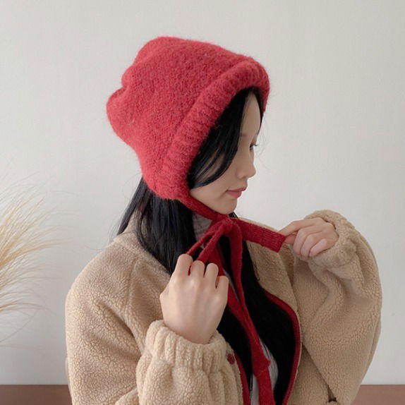 企画/フェアリーボネットニットストラップ帽子