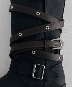 Etier Eyelet Double Belt