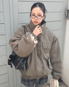 MA-1 スタンドカラーダウンジャケット