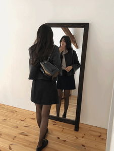 Muse Suede Wrap Skirt Pants