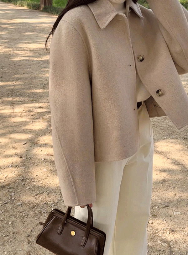 모븐 숏 핸드메이드 자켓 (*4COLOR)