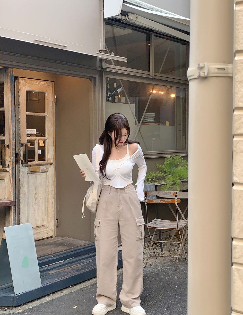 악세사리 모델 착용 이미지-S5L17