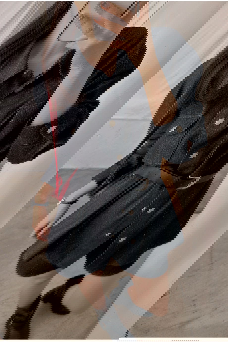 리리앤코 디트린브 데님 셔츠 