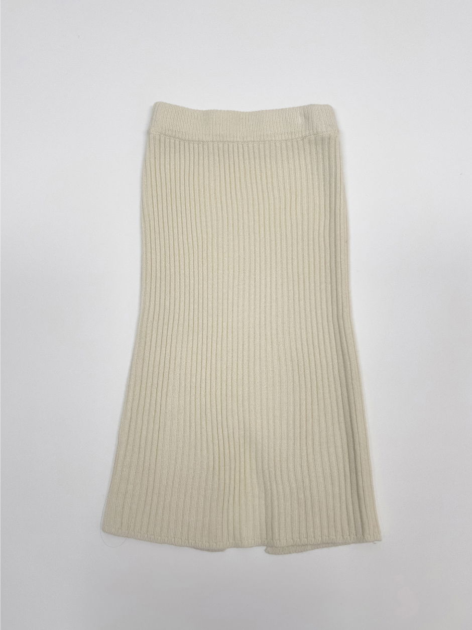 치마 크림 색상 이미지-S4L68