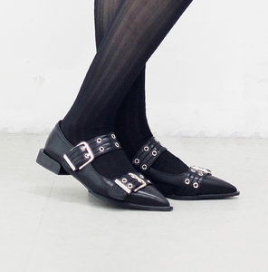 City Classic Buckle Loafers