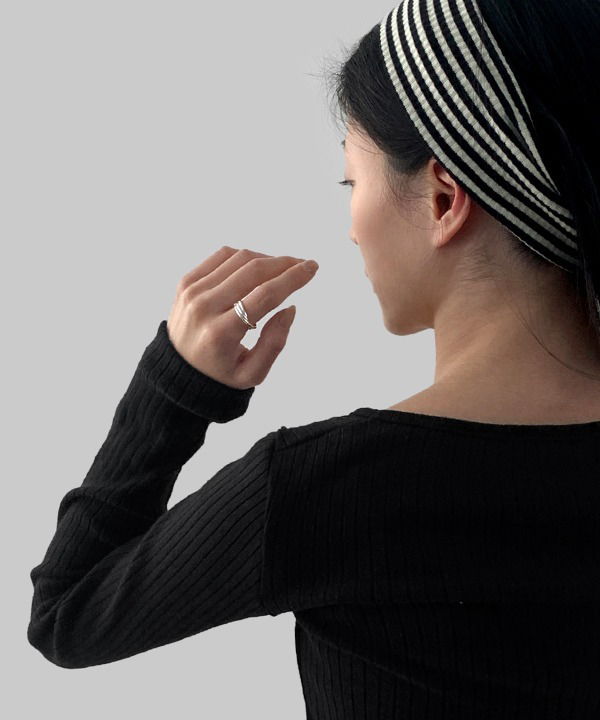 Hightall Stripe Hair Band