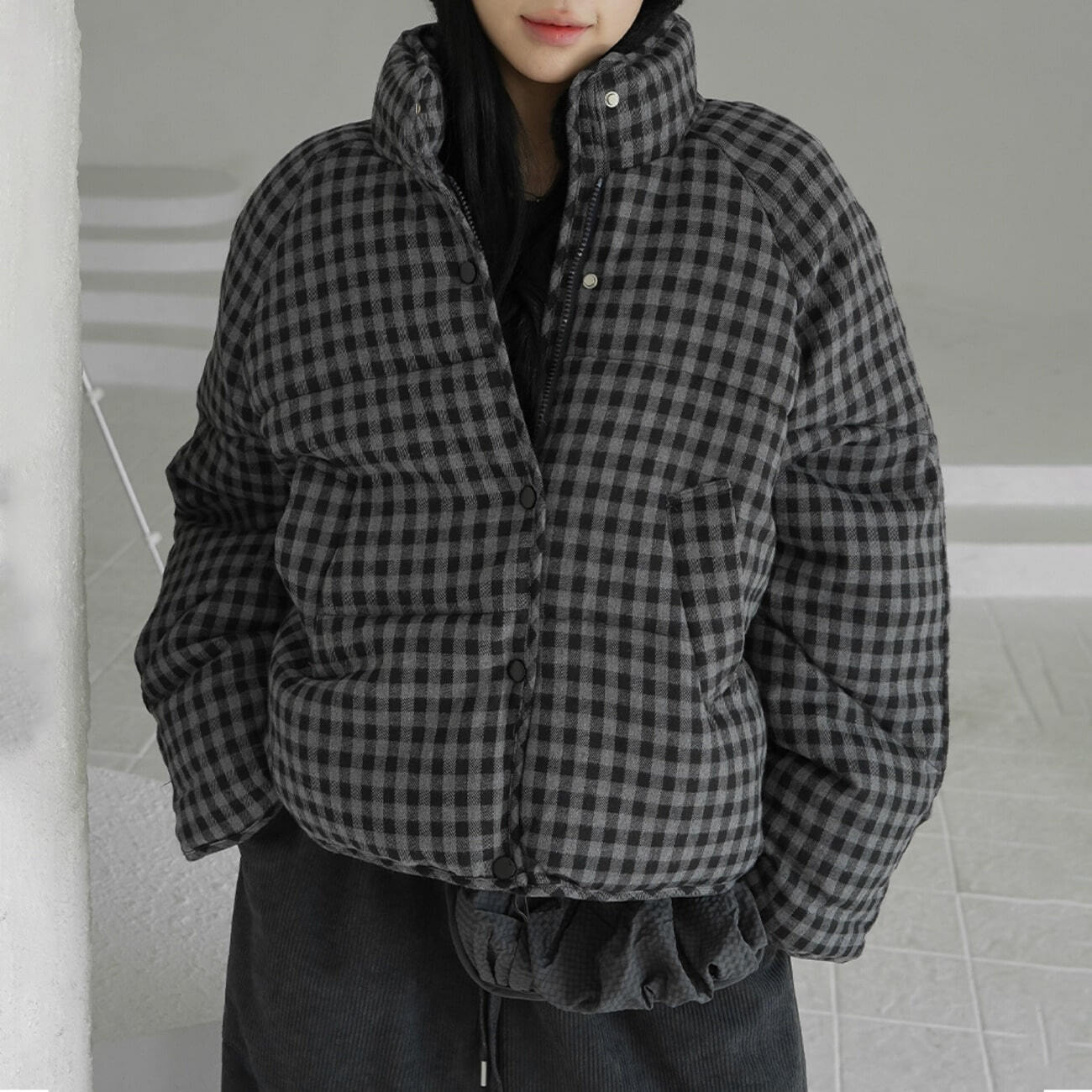 Keyrond Check Padded Jacket