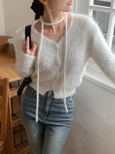 フォーナーブークルファータイセットカーディガン