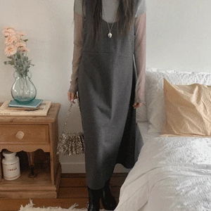 다웨이 뷔스티에 롱원피스